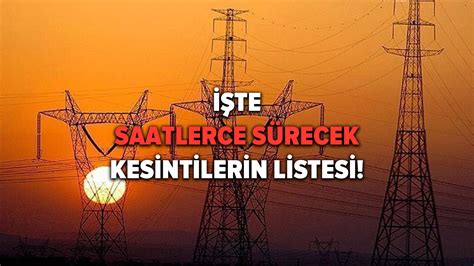 İ­s­t­a­n­b­u­l­­d­a­ ­e­l­e­k­t­r­i­k­ ­k­e­s­i­n­t­i­s­i­